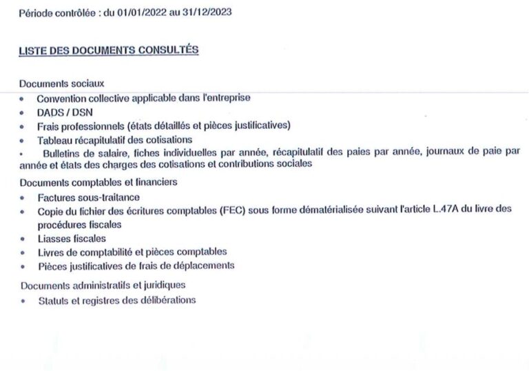 La communication des pièces en cas de contentieux Urssaf